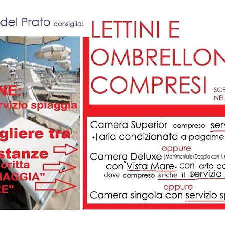 Hotel Villa Del Prato Cucina Romagnola E Possibilita Pacchetto Spiaggia Bellariva Di Rimini Eksteriør bilde