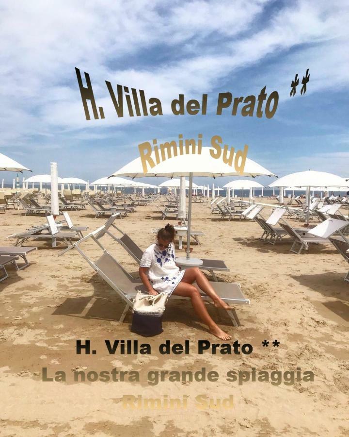 Hotel Villa Del Prato Cucina Romagnola E Possibilita Pacchetto Spiaggia Bellariva Di Rimini Eksteriør bilde